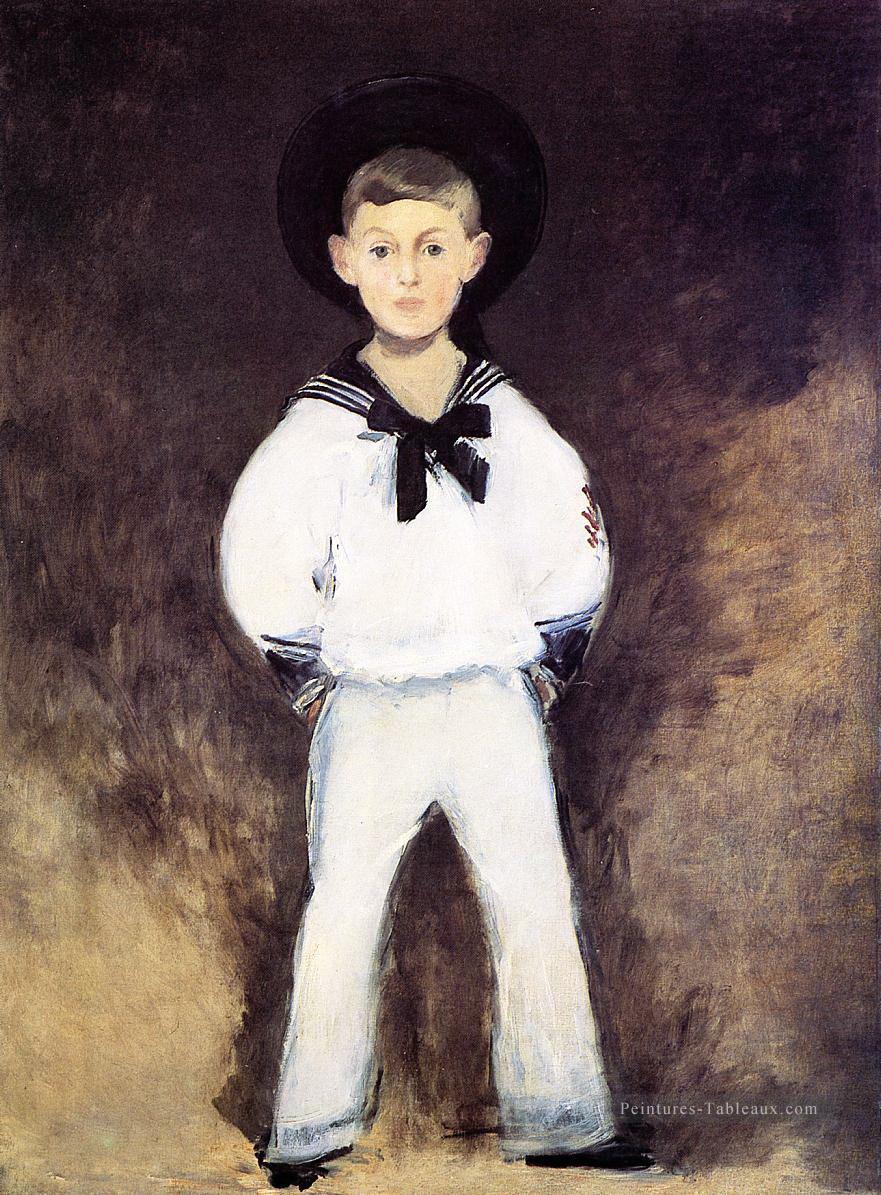 Portrait d’Henry Bernstein enfant Édouard Manet Peintures à l'huile